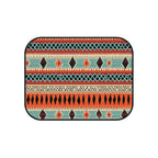 Orange aztec stripe car mats, product view 5