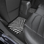 Patchwork zebra print car mats, product view 10