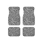 Patchwork zebra print car mats, product view 6