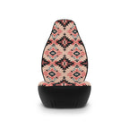 Pink aztec diamond car seat covers, product view 4