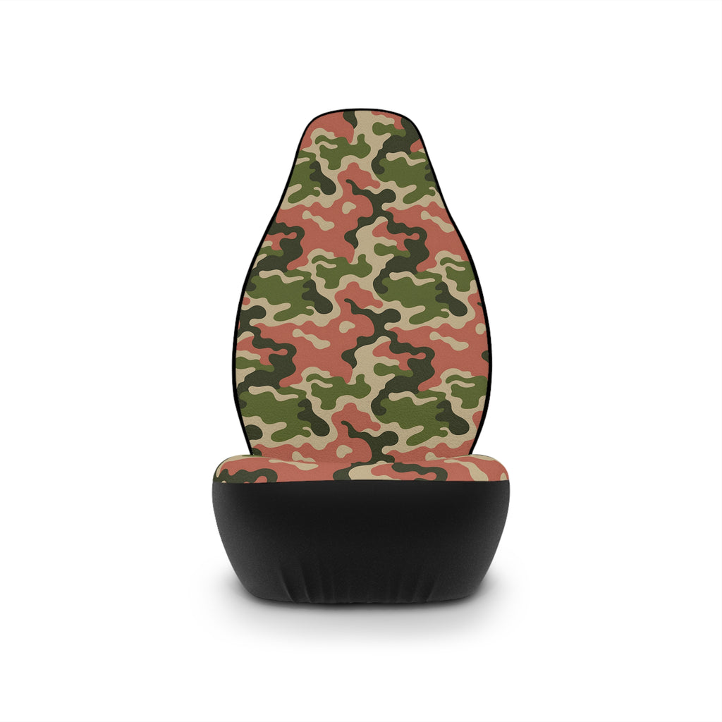 Pink camo car seat covers, product view 4