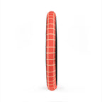 Pink gingham steering wheel cover, product view 4