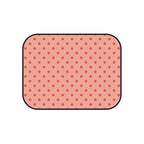 Pink polka dot car mats, product view 4