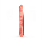 Pink polka dot steering wheel cover, product view 5