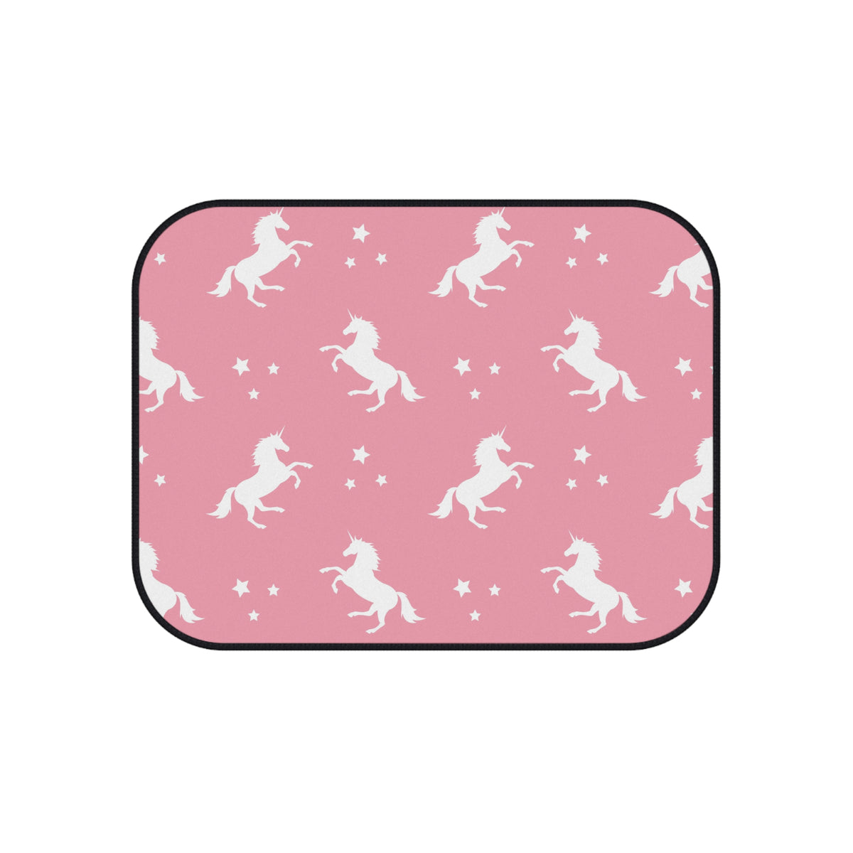 Pink unicorn car mats, product view 5