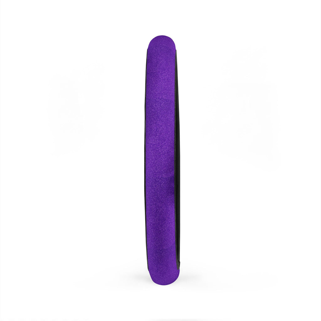 Purple rainbow glitter steering wheel cover, product view 4