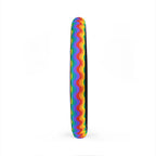 Rainbow wave pride steering wheel cover, product view 5