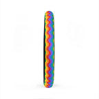Rainbow wave pride steering wheel cover, product view 6