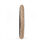 Retro flower print steering wheel cover, product view 6