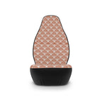 Retro seashell print car seat covers, product view 3