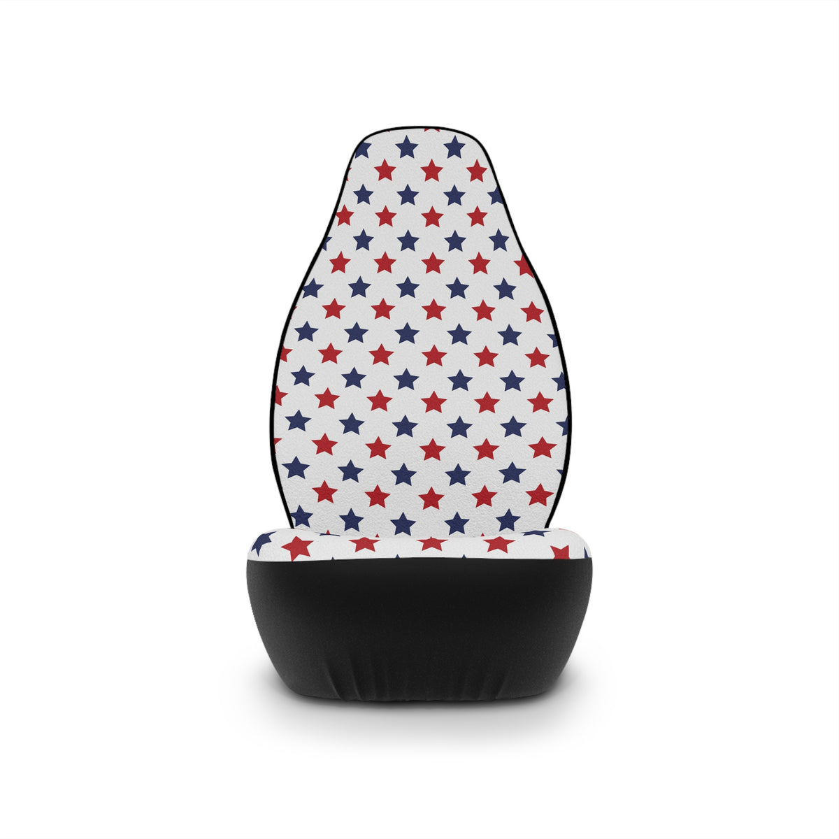 Star American flag car seat covers, product view 4