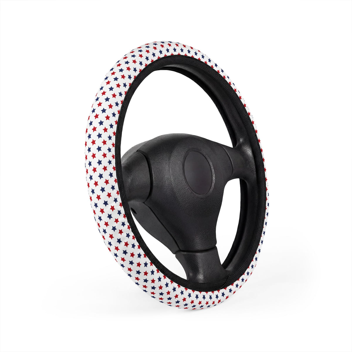 Star American flag steering wheel cover, product view 3