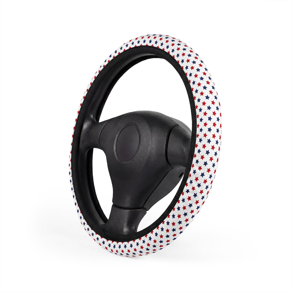 Star American flag steering wheel cover, product view 4