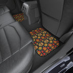 Sugar skull floral car mats, product view 11