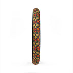 Sugar skull floral steering wheel cover, product view 6
