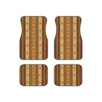 Tan desert boho car mats, product view 6