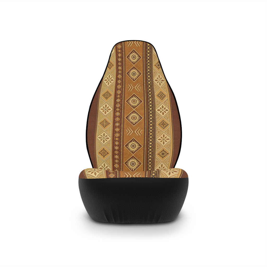 Tan desert boho car seat covers, product view 4