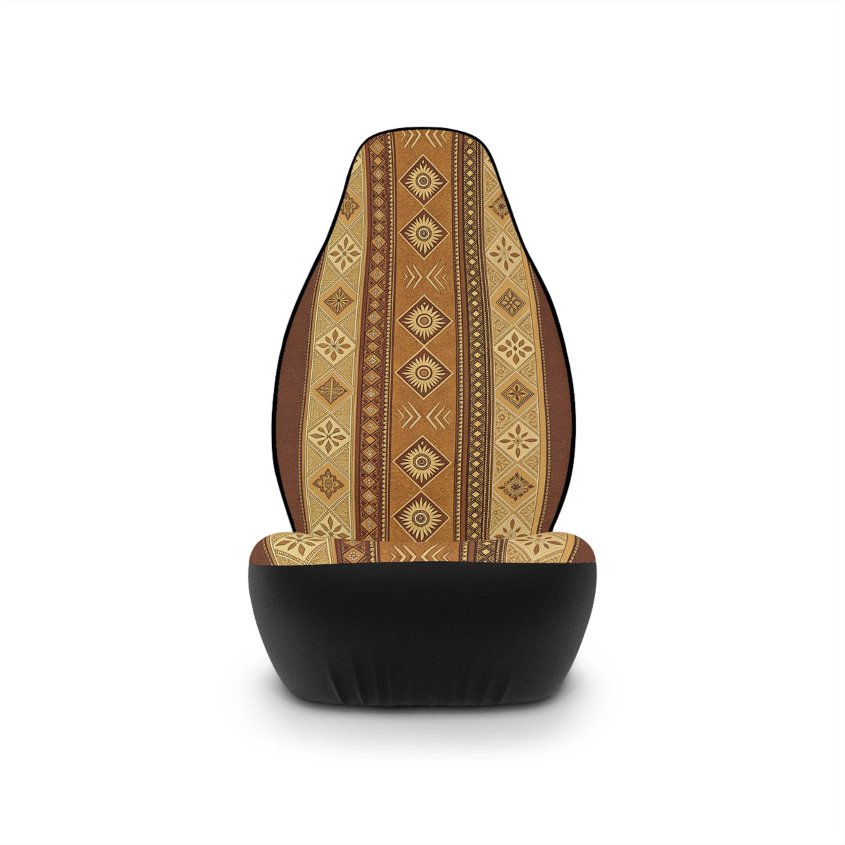 Tan desert boho car seat covers, product view 4
