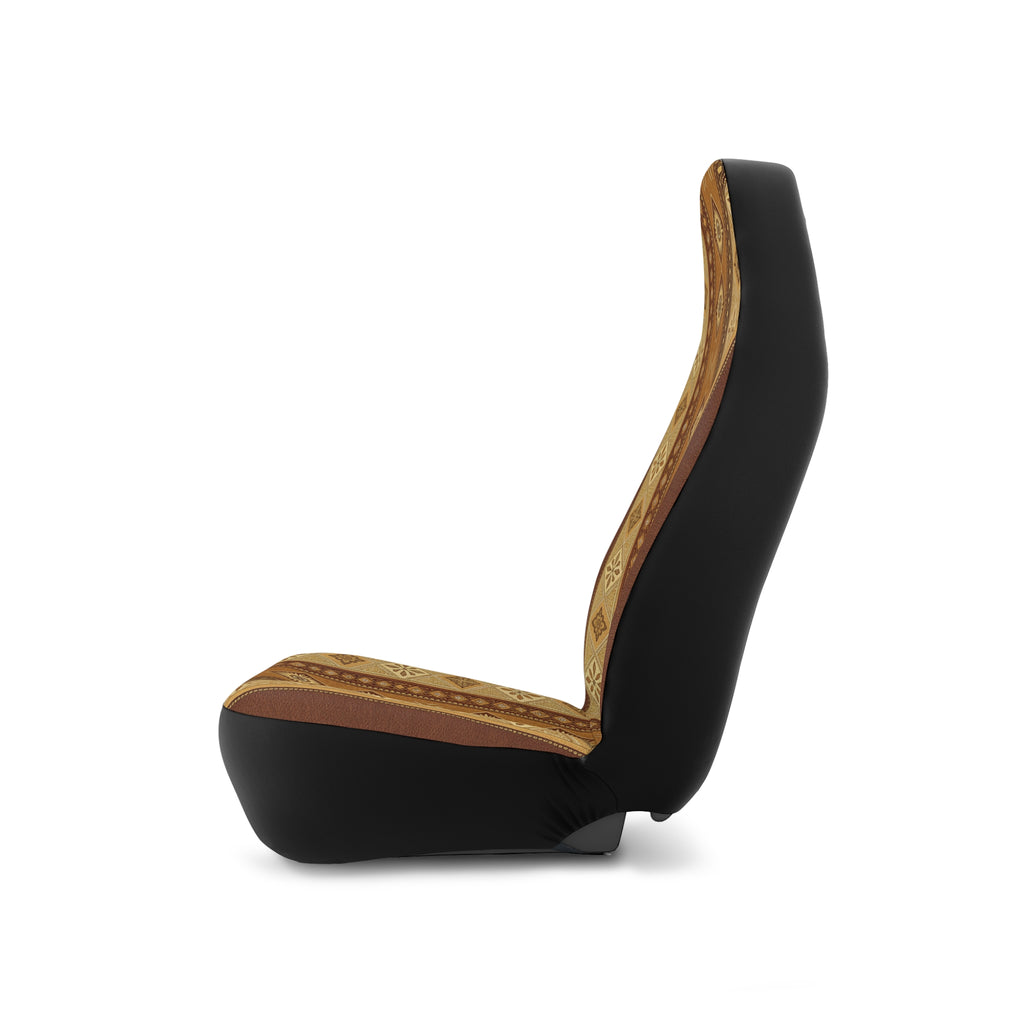 Tan desert boho car seat covers, product view 7