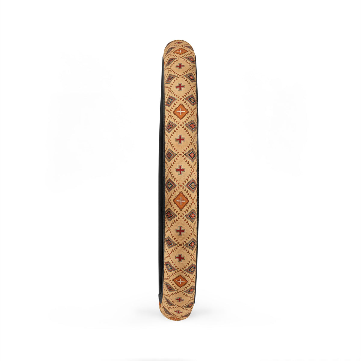 Tan desert boho steering wheel cover, product view 6