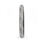 White leopard print steering wheel cover, product view 6