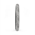 White leopard print steering wheel cover, product view 7