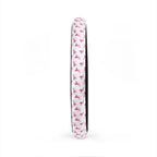 White pink unicorn steering wheel cover, product view 5