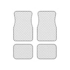 White polka dot car mats, product view 6